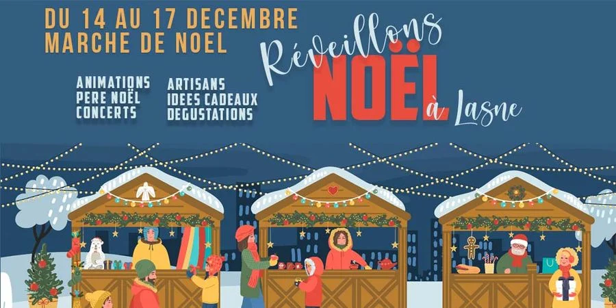 découvrez le marché de noel de Lasne