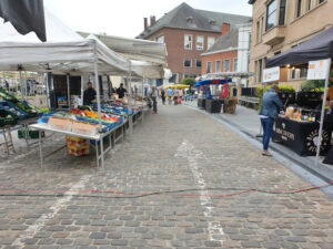 Le Marché de Nivelles vous accueille le samedi matin