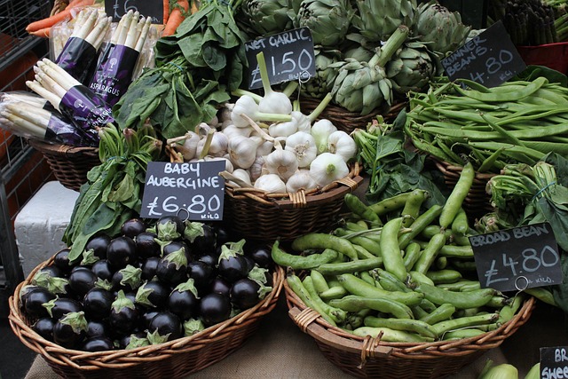 image du marché de fleurus