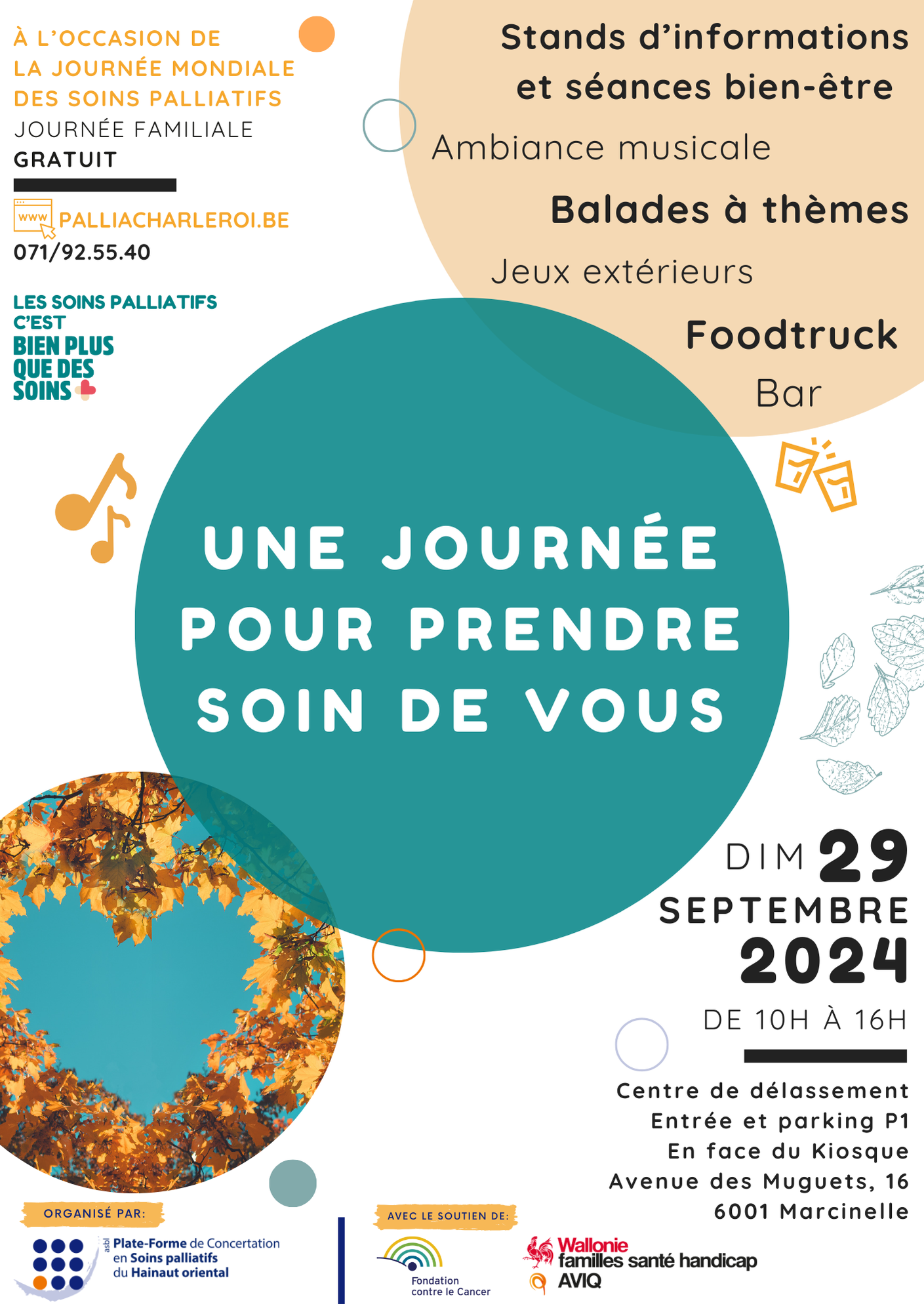 affiche de cet evenement : Une Journée pour prendre soin de vous