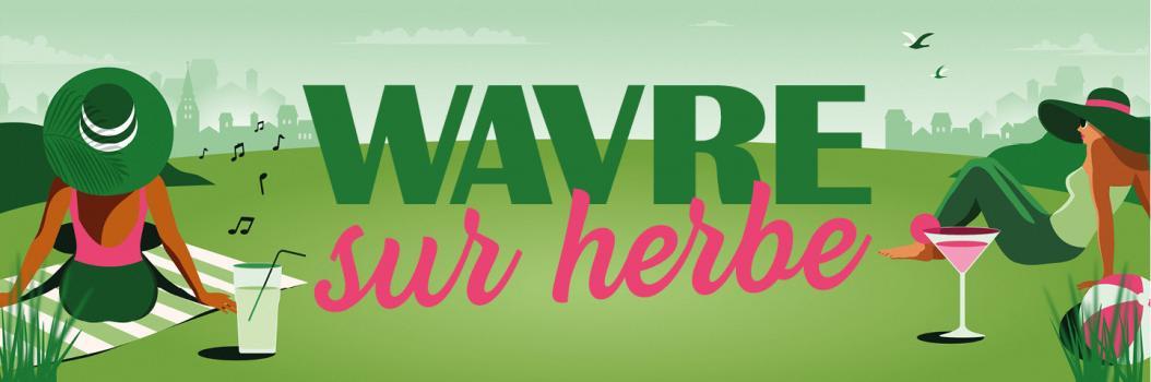 affiche wavre sur herbe