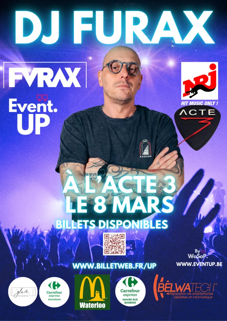 affiche dj furax acte 3 2025