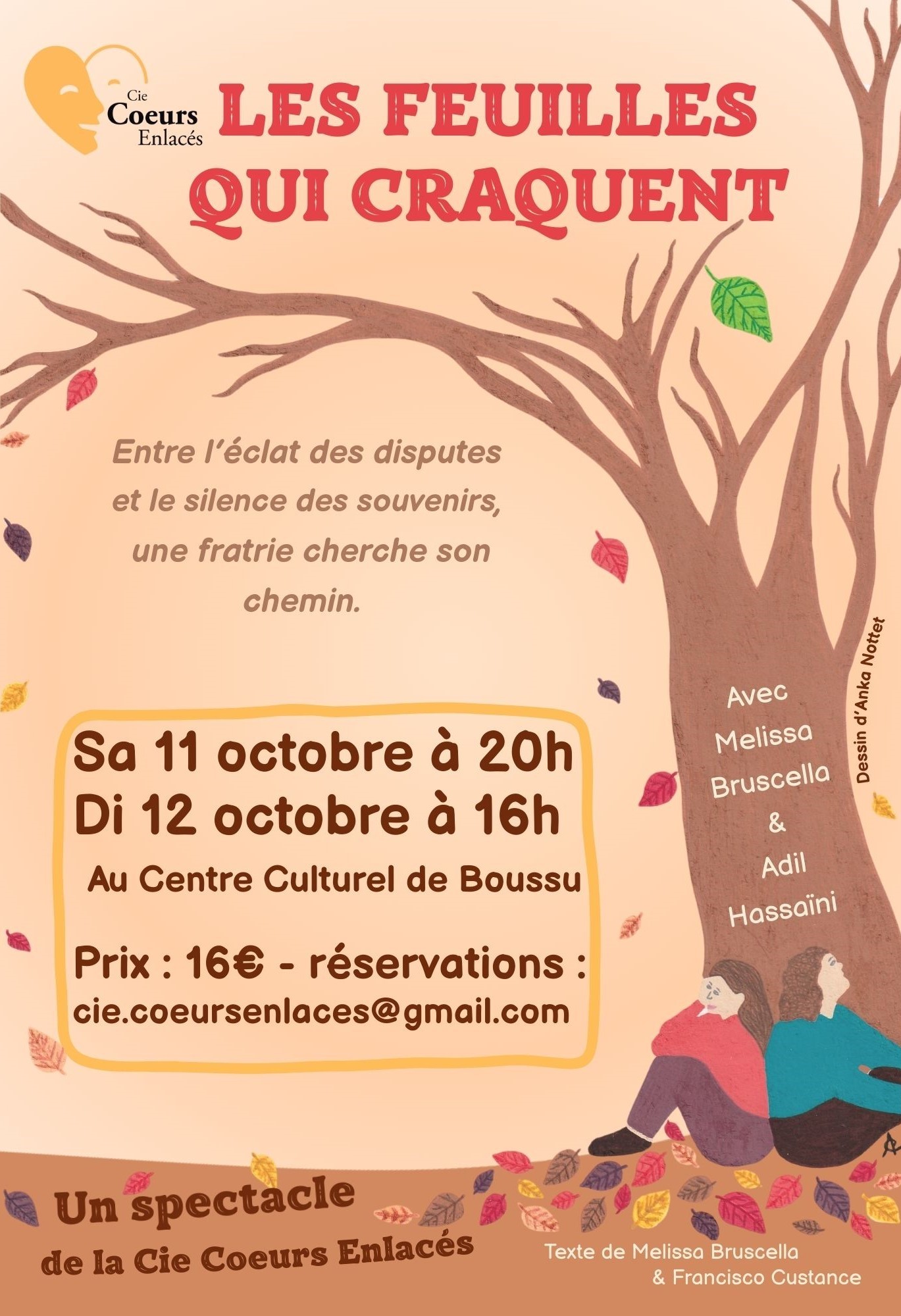 Les feuilles qui craquent affiche - 1