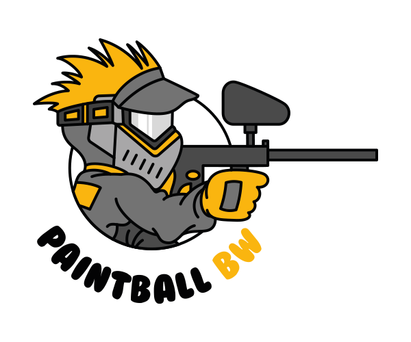 logo paintball BW
