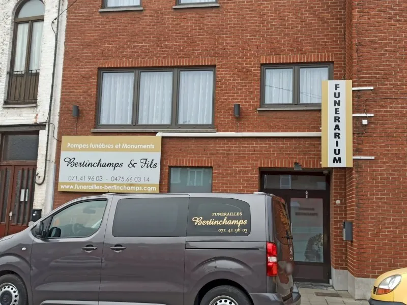 Funérailles Bertinchamps Sambre à Montignies-sur-Sambre