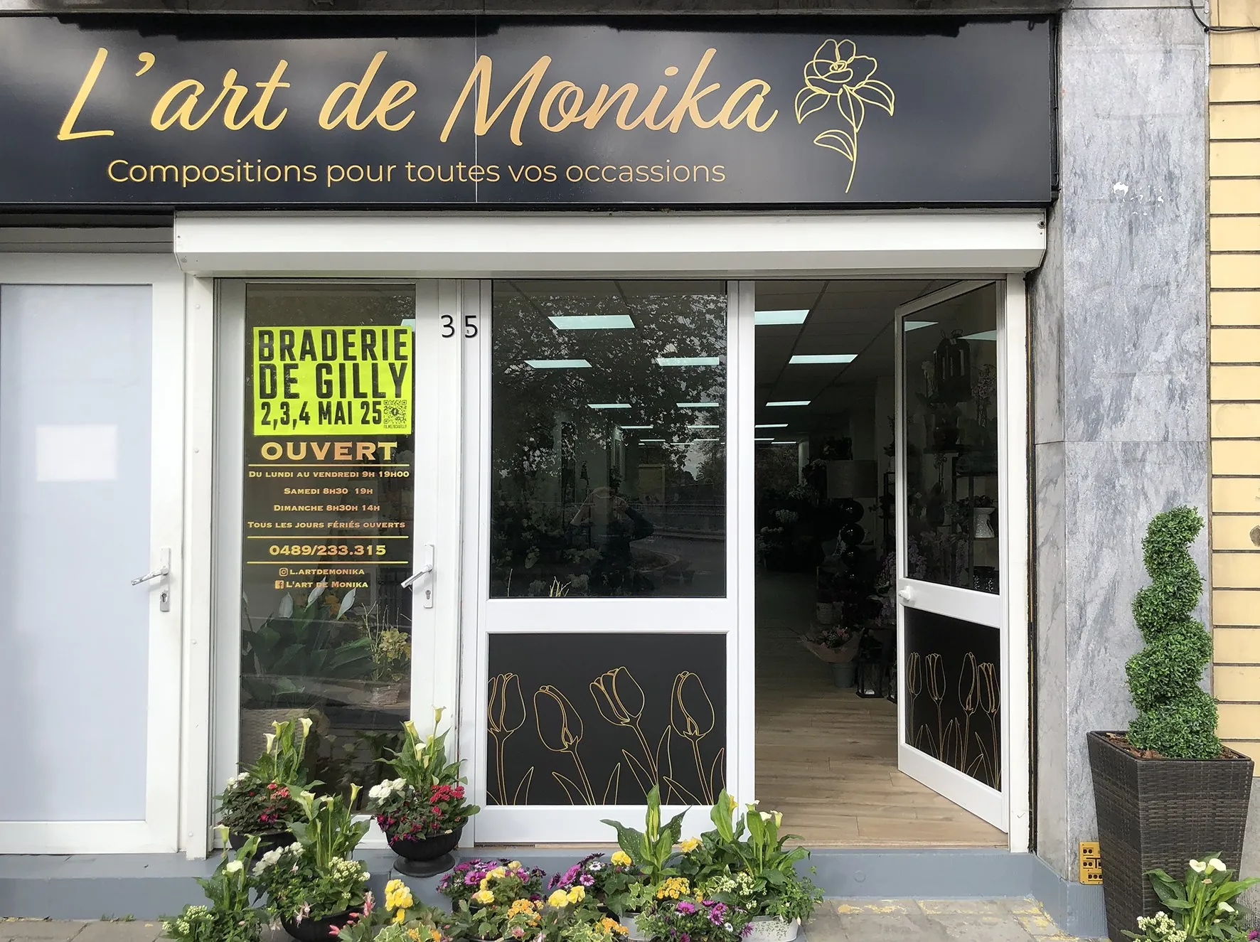 L'art de Monika Gilly à Gilly