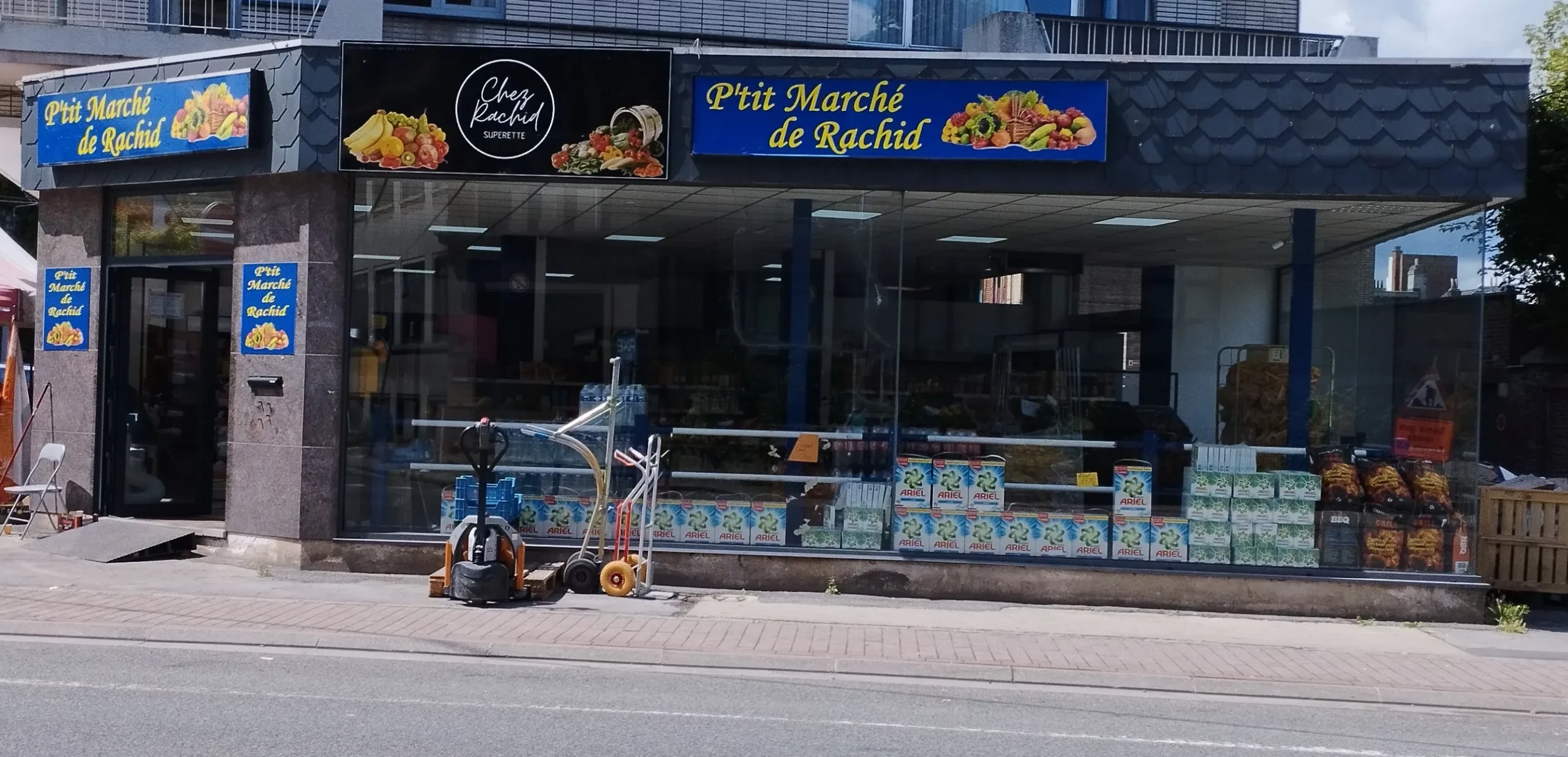 Le P'tit Marché de Rachid Marcinelle à Marcinelle