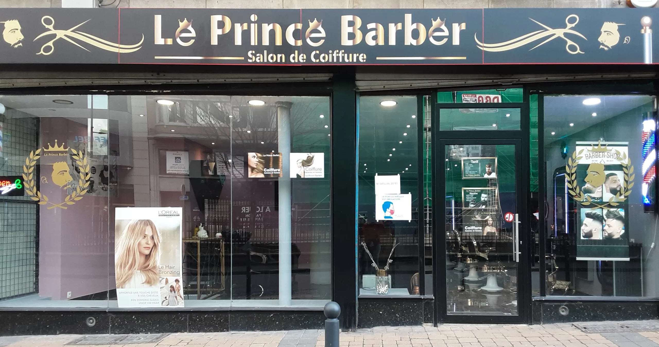 Le Prince Barber Charleroi à Charleroi