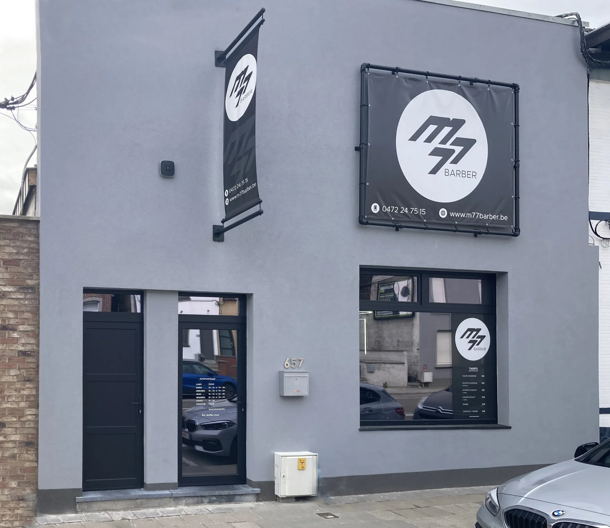 M77 Barber Marcinelle à Marcinelle