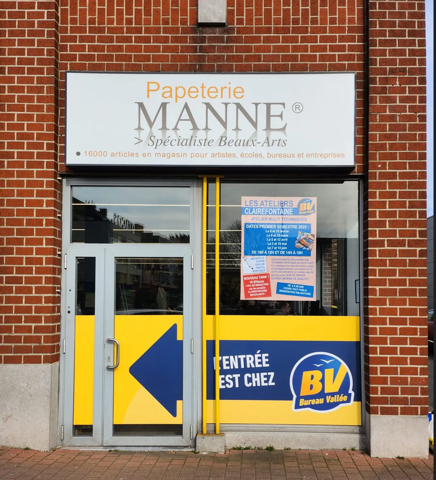 Papeterie Manne Charleroi à Charleroi
