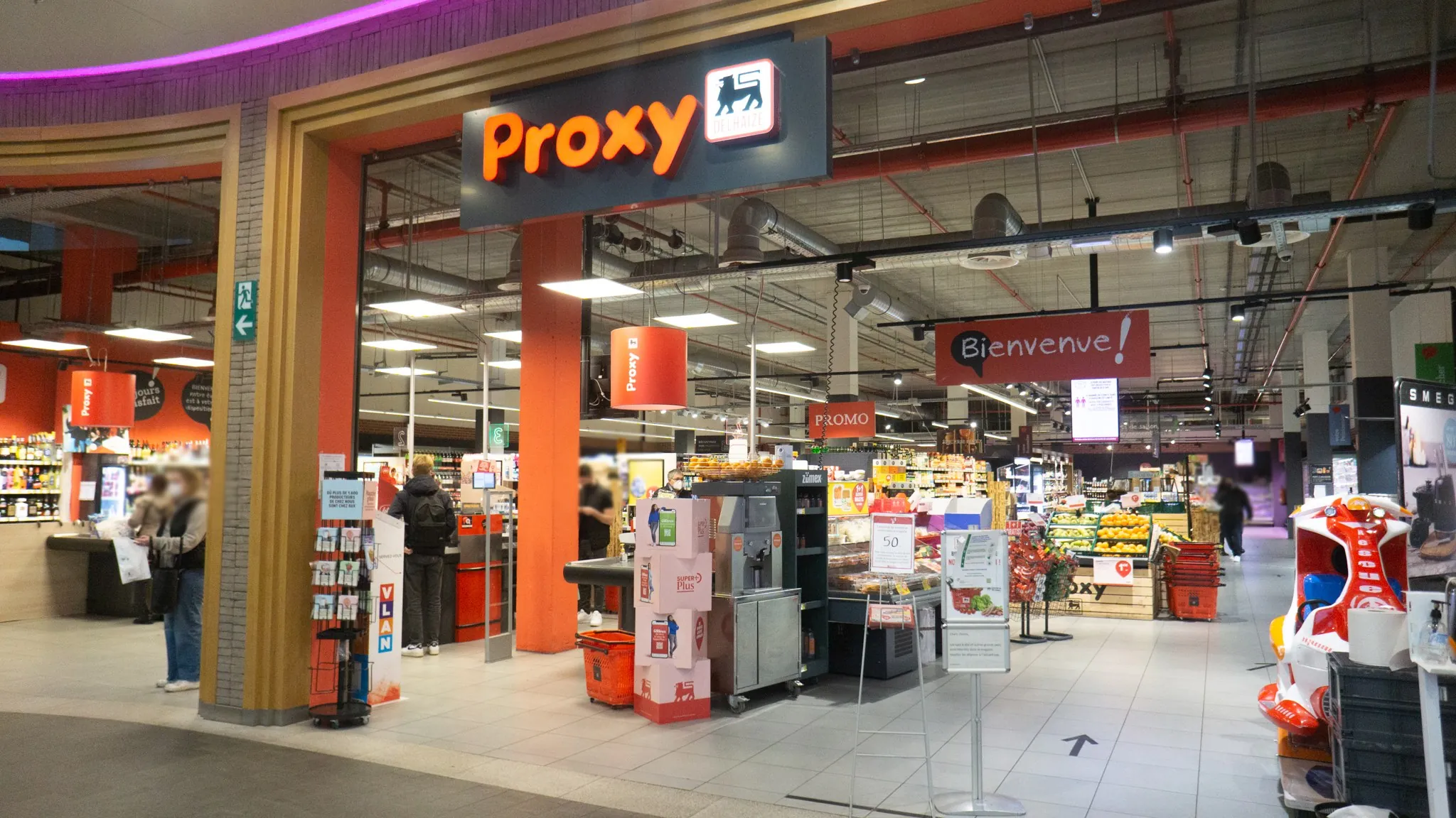 Proxy Delhaize Charleroi à Charleroi