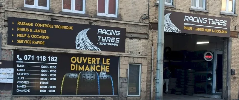 Racing Tyres Charleroi à Charleroi