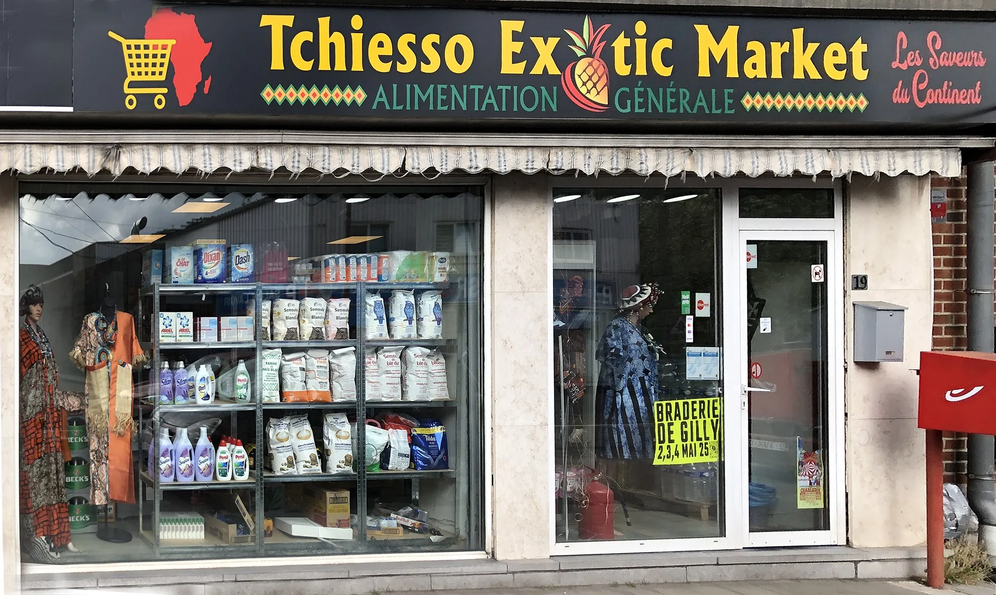 Tchiesso exotic market Gilly à Gilly