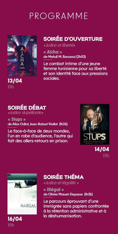 affiche Cinéma des Cultures 2026