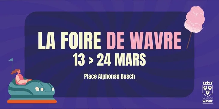 affiche de la foire de wavre 2026
