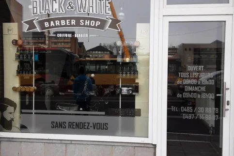 photo de black & white coiffure à namur