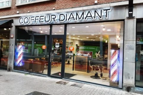 photo de coiffeur diamant à namur