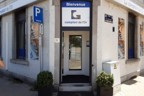 photo de comptoir d’or à namur
