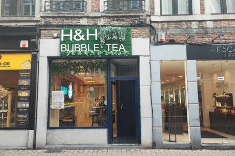 photo de h&h bubble tea à namur