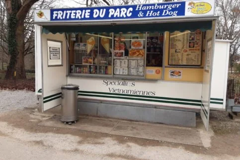 photo de la friterie du parc à namur