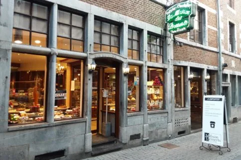 photo de la maison des desserts à namur