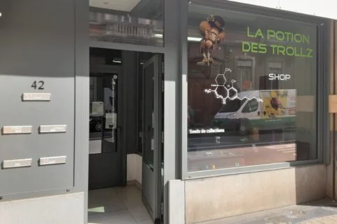 photo de la potion des trolls cbd shop à namur