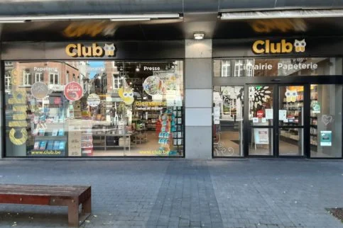 photo de librairie club à namur