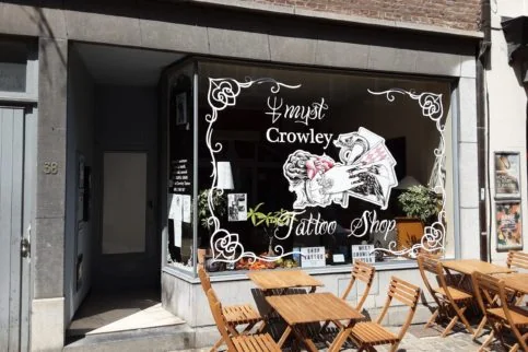 photo de myst crowley tatoo à namur