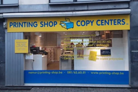 photo de printing shop copy center à namur