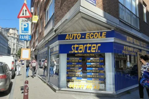 photo de starter auto ecole à namur