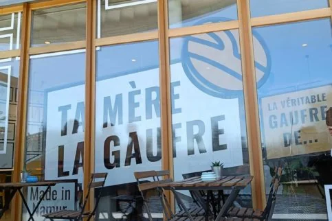 photo de ta mère la gaufre à namur