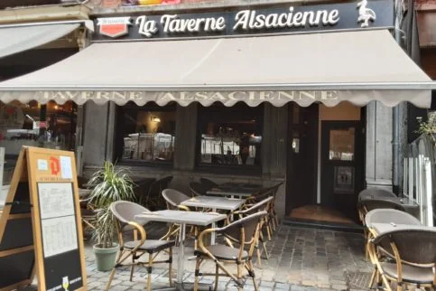 photo de taverne alsacienne à namur