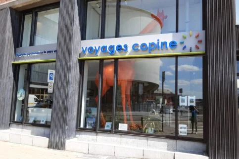 photo de voyage copine à namur